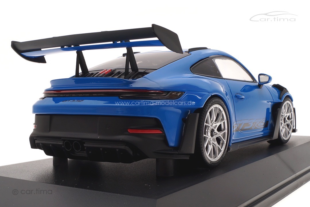 Porsche 911 (992) GT3 RS Sharkblue/Rad silber Minichamps 1:18 153062234