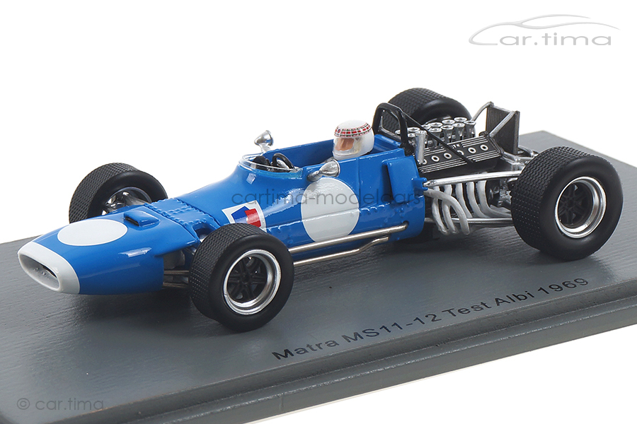 Matra MS11-12 Test Albi 1969 Jackie Stewart Spark 1:43 S7195