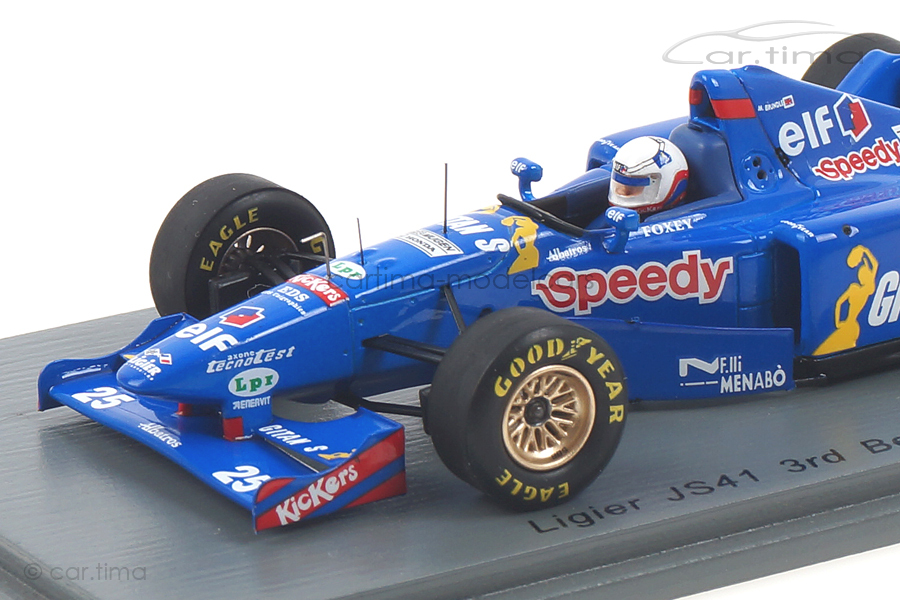 Ligier JS41 GP Belgien 1995 Martin Brundle Spark 1:43 S7408