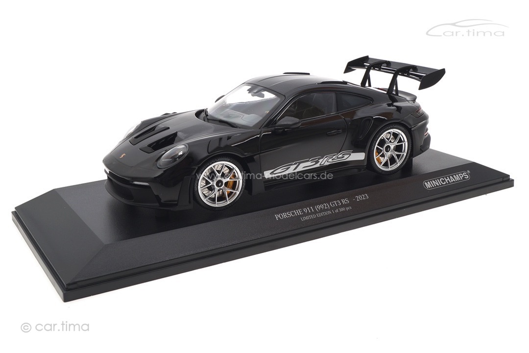 Porsche 911 (992) GT3 RS Schwarz Minichamps 1:18 155062231