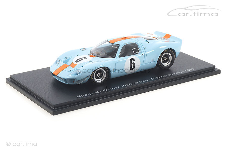 Mirage Winner 1000 km Spa 1967 Ickx/Thompson Spark 1:43 S7460