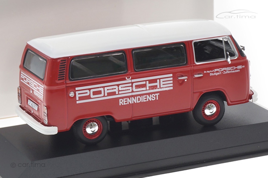 Volkswagen T2 Transporter Porsche Renndienst Minichamps 1:43 943053004