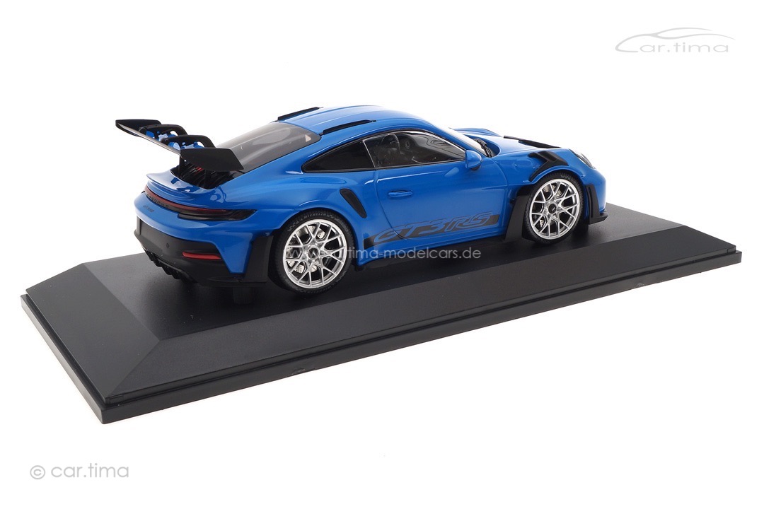 Porsche 911 (992) GT3 RS Sharkblue/Rad silber Minichamps 1:18 153062234