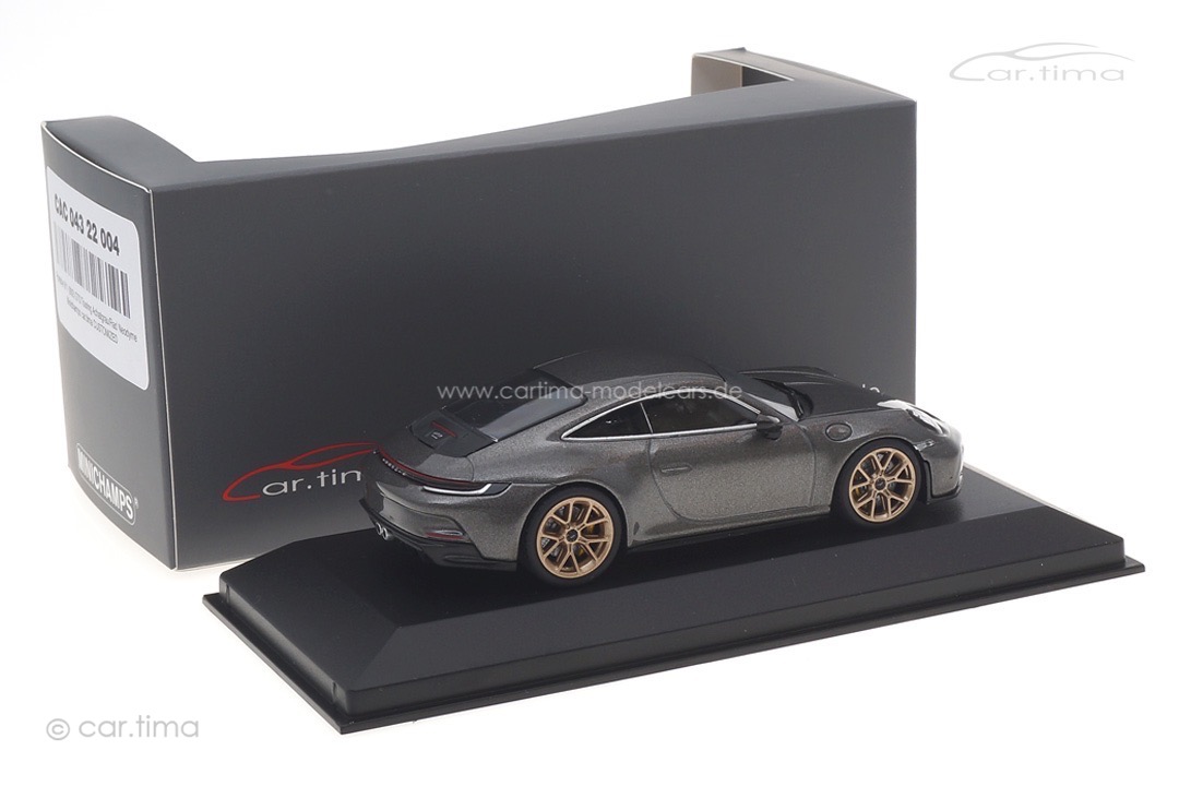 Porsche 911 (992) GT3 Touring Achatgrau/Rad Neodyme Minichamps car.tima CUSTOMIZED