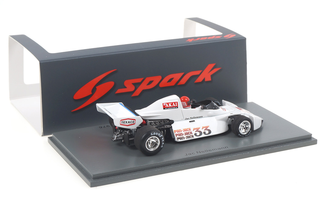 Brabham BT44B Practice Swedish GP 1976 Jac Nelleman Spark 1:43 S7095