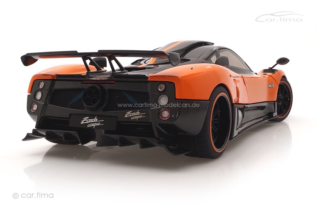 Pagani Zonda Cinque Coupe Arancio St. Tropez Almost Real 1:18 850603001