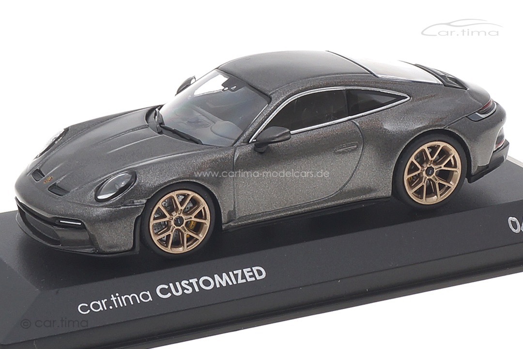 Porsche 911 (992) GT3 Touring Achatgrau/Rad Neodyme Minichamps car.tima CUSTOMIZED