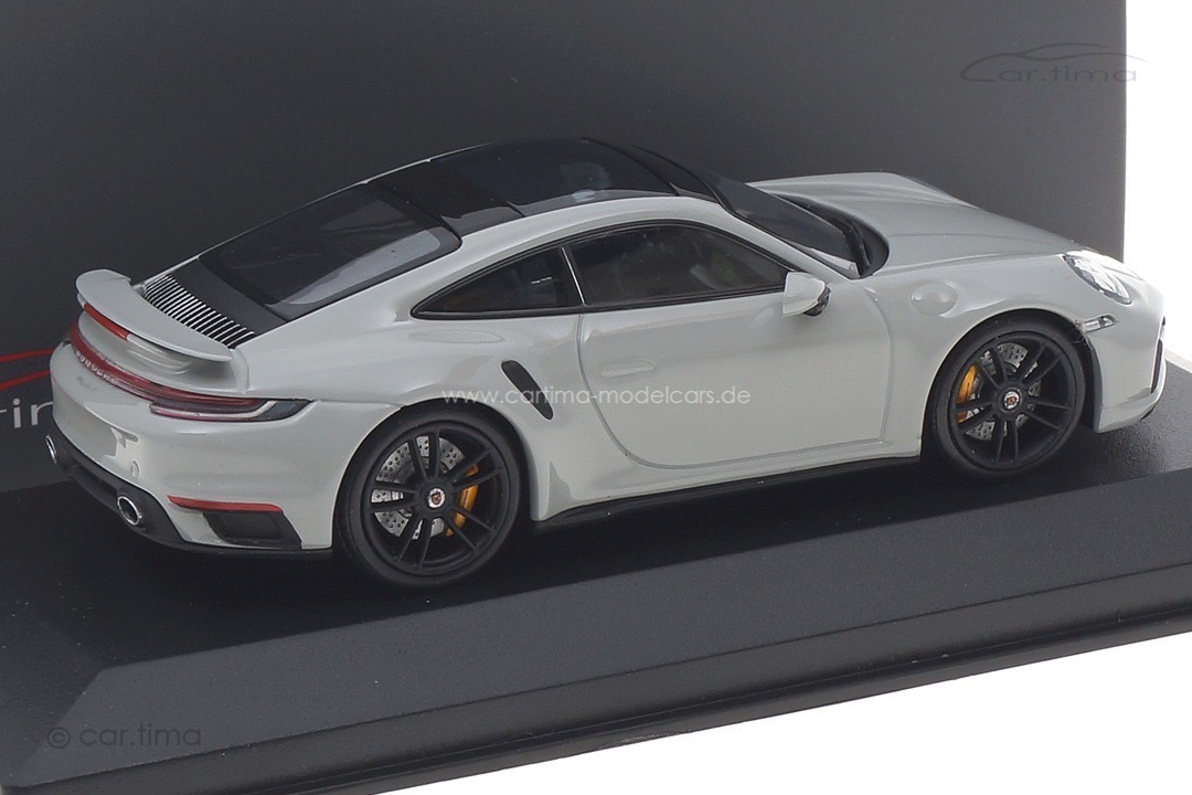 Porsche 911 (992) Turbo S Kreide/Rad schwarz Minichamps car.tima CUSTOMIZED CAC04321033