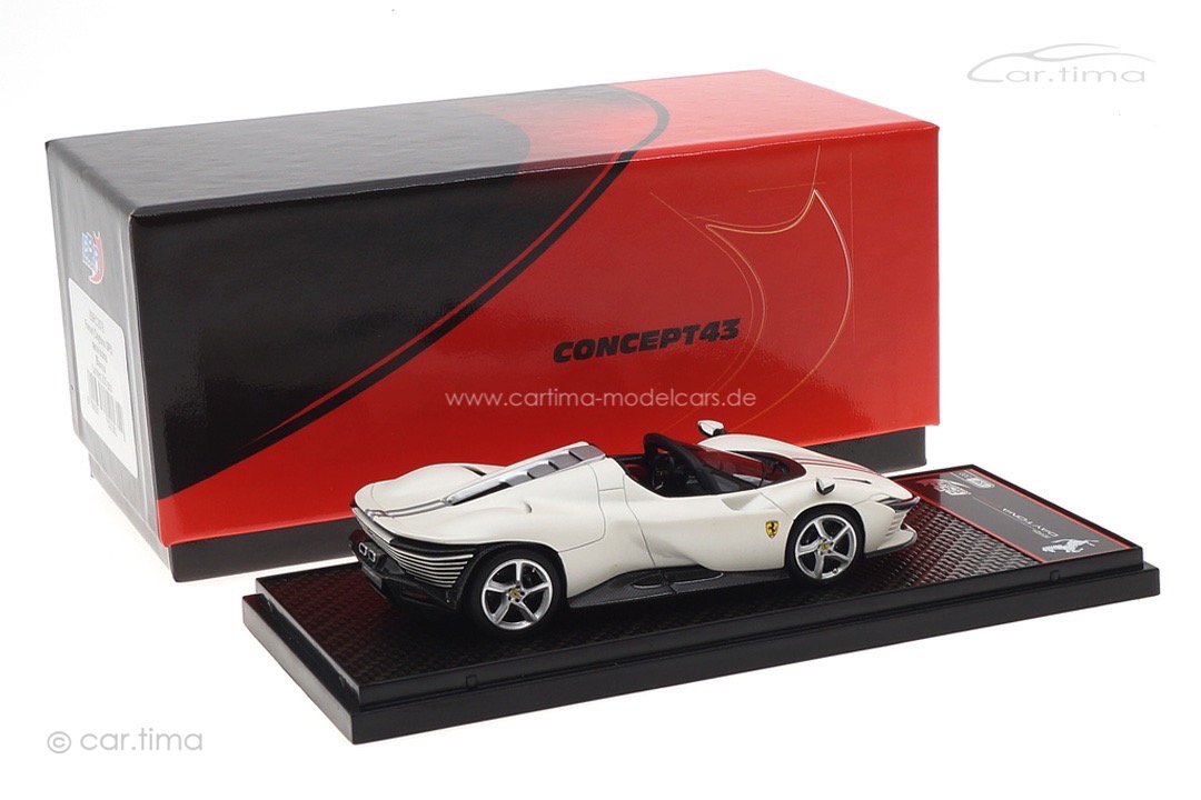 Ferrari Daytona SP3 Icona Bianco BBR 1:43 BBRC267B