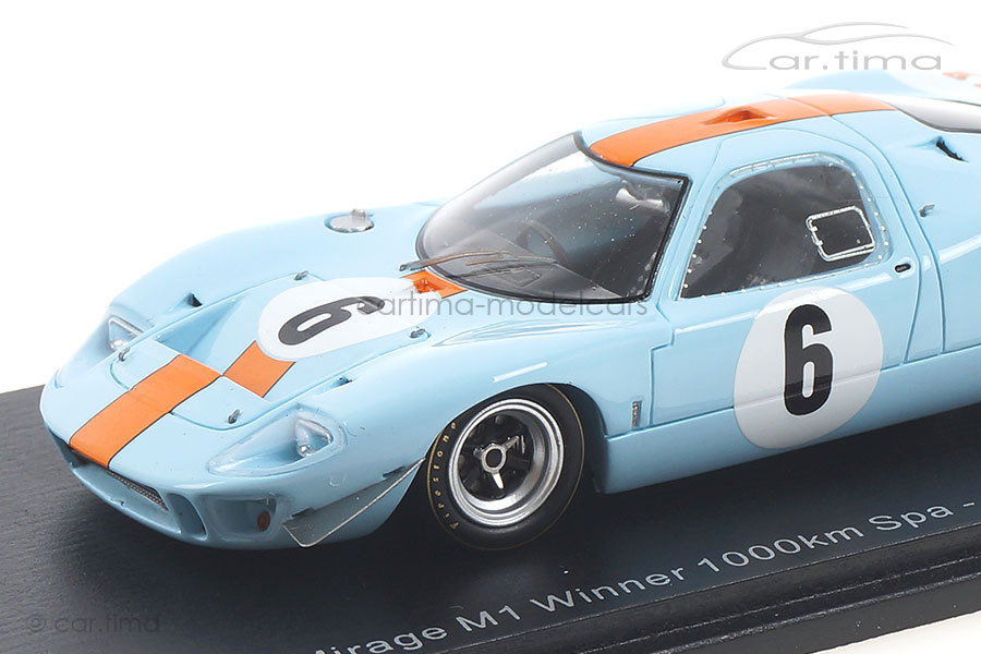 Mirage Winner 1000 km Spa 1967 Ickx/Thompson Spark 1:43 S7460