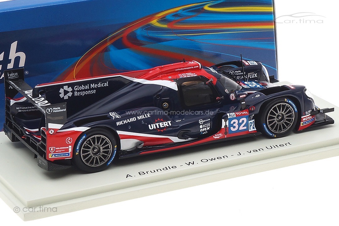 Oreca 07-Gibson 24h Le Mans 2020 Brundle/Owen/van Uitert Spark 1:43 S7972