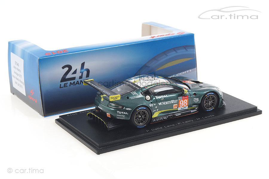 Aston Martin Vantage GTE 24h Le Mans 2019 Dalla Lana/Lamy/Lauda Spark 1:43 S7949