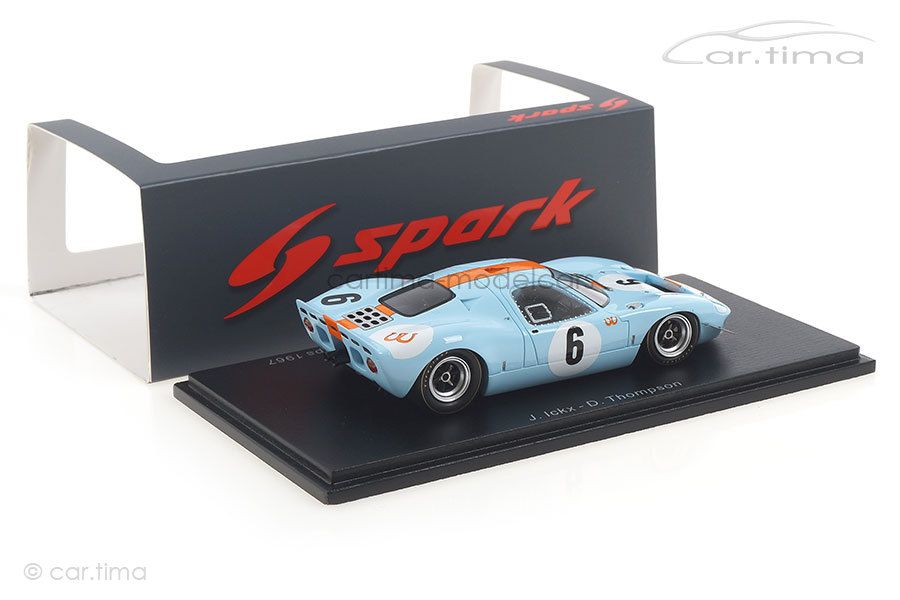 Mirage Winner 1000 km Spa 1967 Ickx/Thompson Spark 1:43 S7460